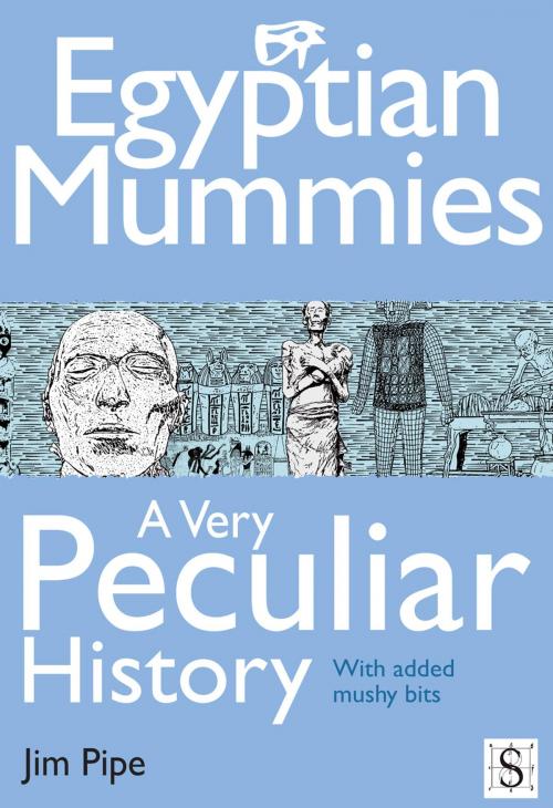 Cover of the book Egyptian Mummies, A Very Peculiar History by Jim Pipe, Andrews UK