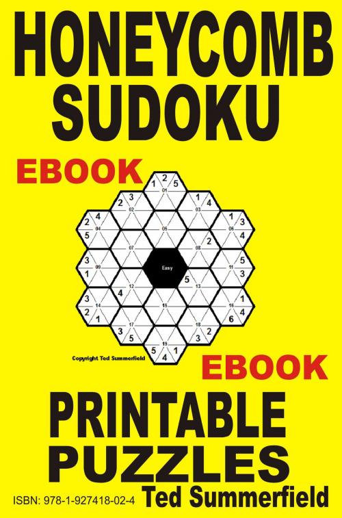Cover of the book Honeycomb Sudoku Puzzles by Ted Summerfield, Ted Summerfield