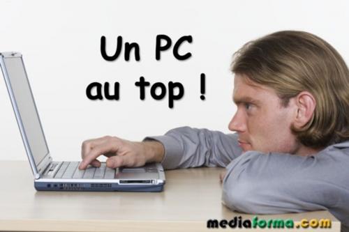 Cover of the book Un PC au top by Michel Martin, Mediaforma
