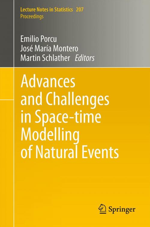 Cover of the book Advances and Challenges in Space-time Modelling of Natural Events by , Springer Berlin Heidelberg