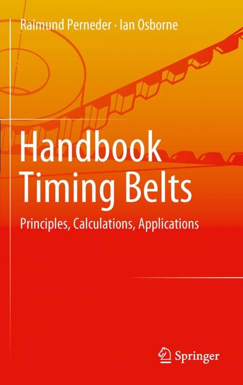 Cover of the book Handbook Timing Belts by Raimund Perneder, Ian Osborne, Springer Berlin Heidelberg