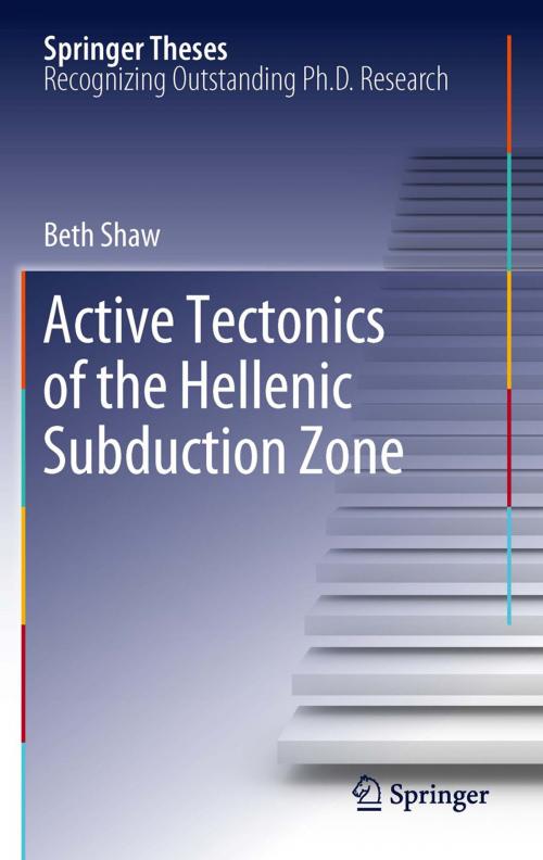 Cover of the book Active tectonics of the Hellenic subduction zone by Beth Shaw, Springer Berlin Heidelberg
