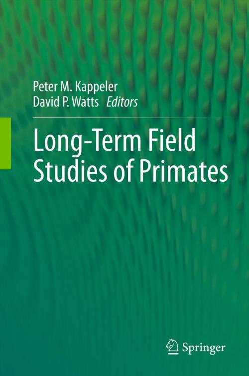 Cover of the book Long-Term Field Studies of Primates by , Springer Berlin Heidelberg