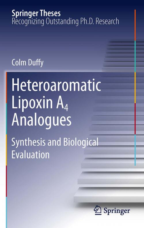 Cover of the book Heteroaromatic Lipoxin A4 Analogues by Colm Duffy, Springer Berlin Heidelberg
