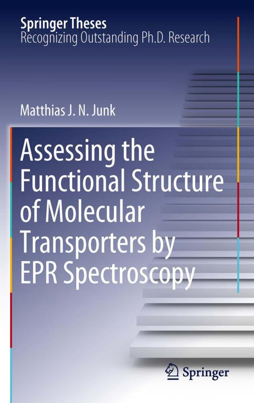 Cover of the book Assessing the Functional Structure of Molecular Transporters by EPR Spectroscopy by Matthias J.N.Junk, Springer Berlin Heidelberg