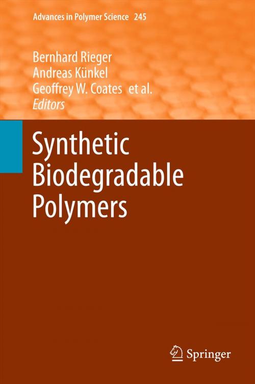 Cover of the book Synthetic Biodegradable Polymers by , Springer Berlin Heidelberg