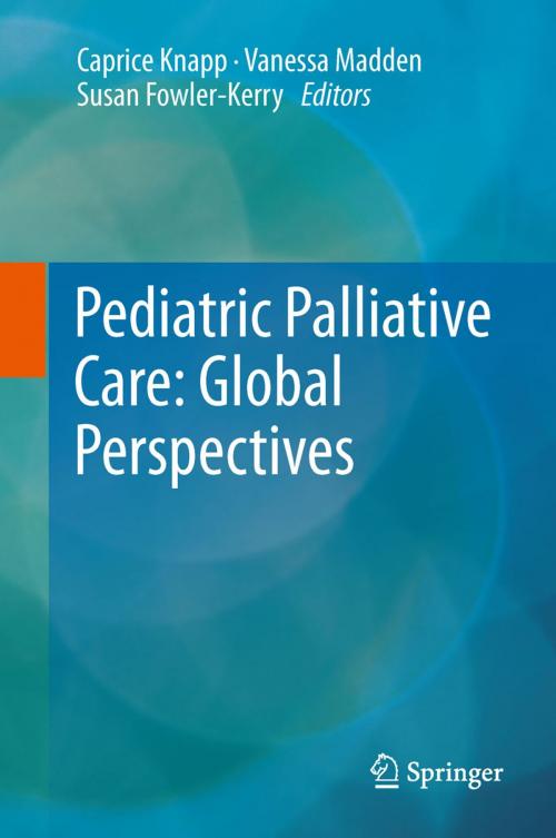 Cover of the book Pediatric Palliative Care: Global Perspectives by , Springer Netherlands