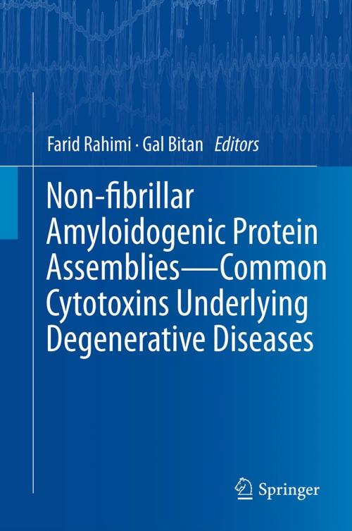 Cover of the book Non-fibrillar Amyloidogenic Protein Assemblies - Common Cytotoxins Underlying Degenerative Diseases by , Springer Netherlands