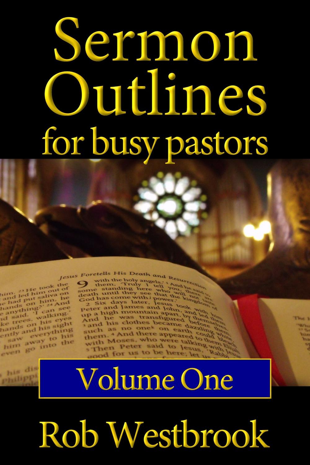 Big bigCover of Sermon Outlines for Busy Pastors: Volume 1