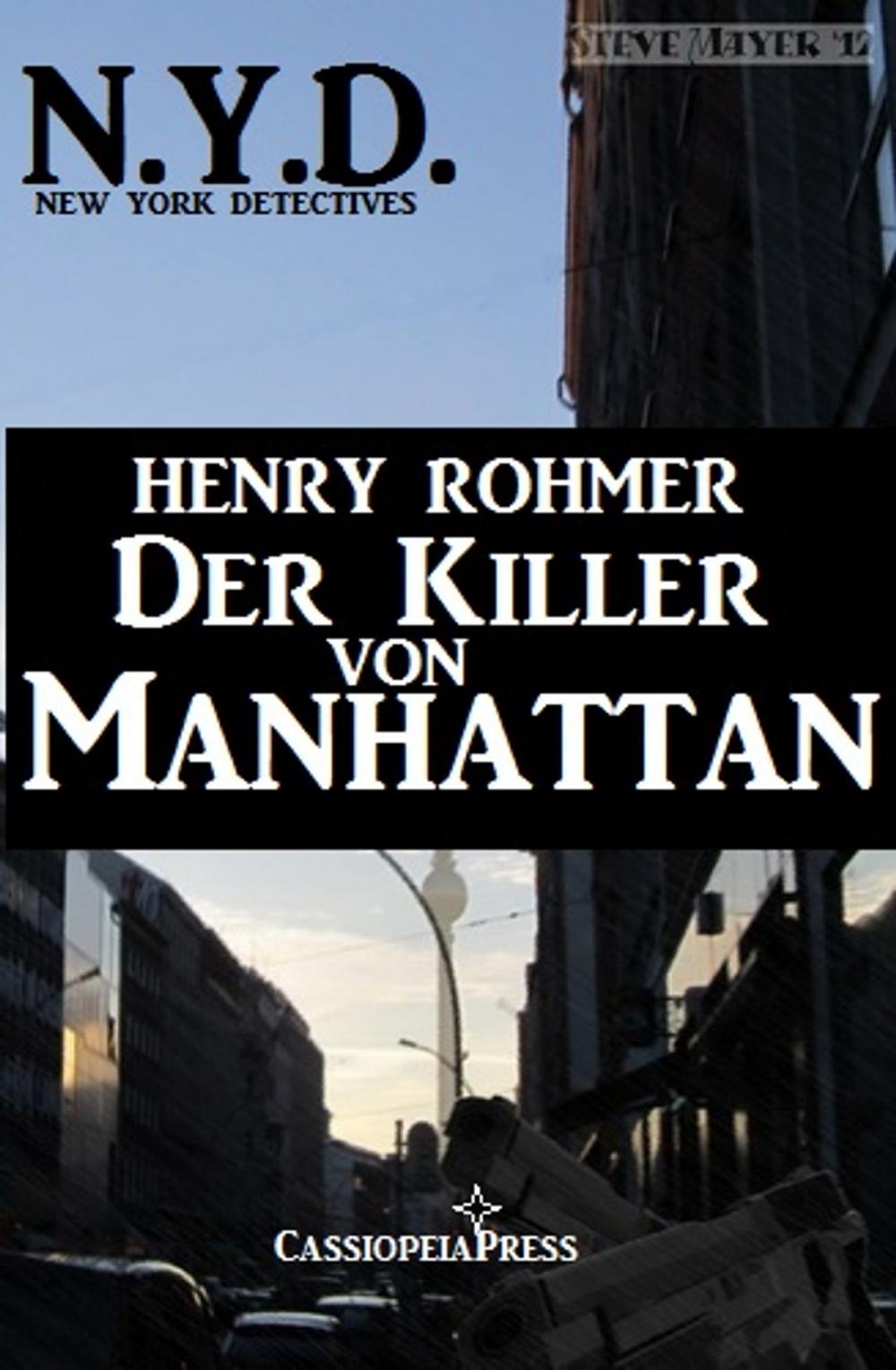 Big bigCover of N.Y.D. - Der Killer von Manhattan (N.Y.D. - NEW YORK DETECTIVES)