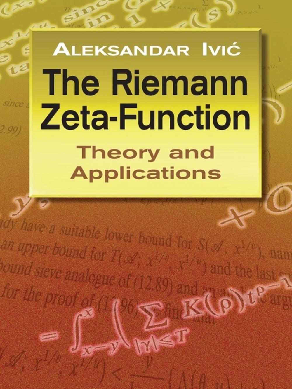 Big bigCover of The Riemann Zeta-Function