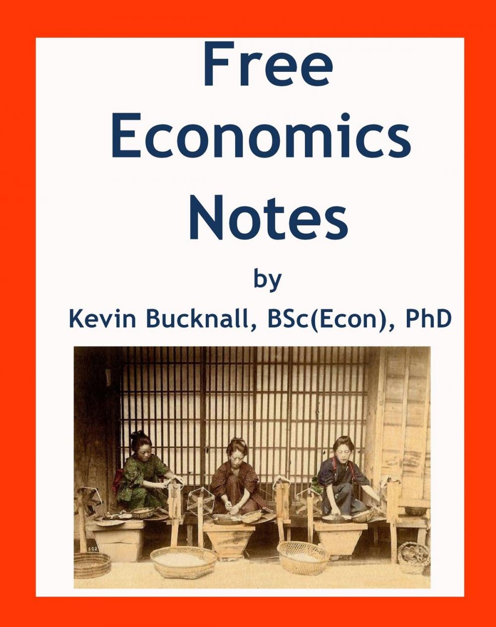 Big bigCover of Free Economics Notes