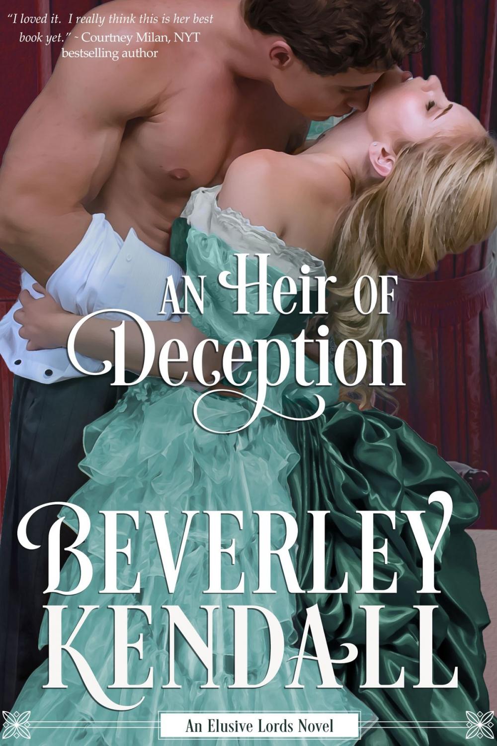 Big bigCover of An Heir of Deception (The Elusive Lords, Book 3)