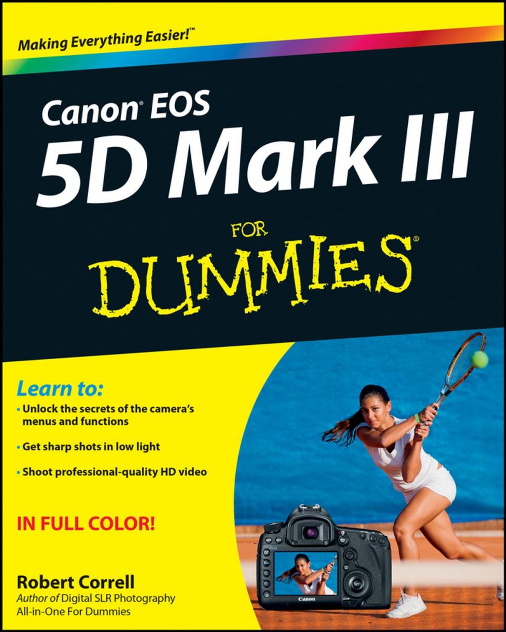 Big bigCover of Canon EOS 5D Mark III For Dummies