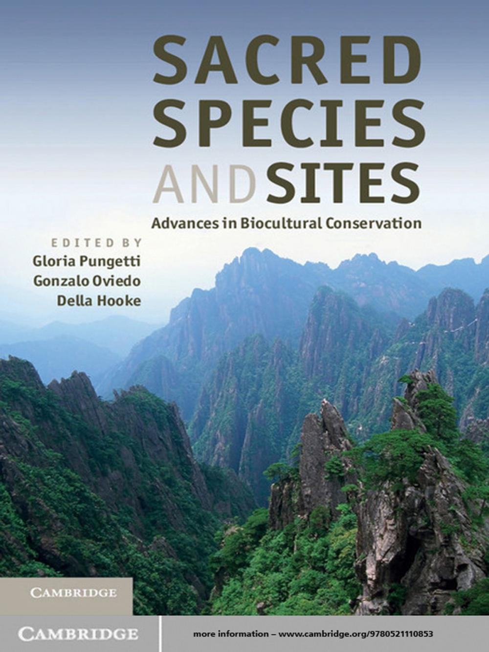 Big bigCover of Sacred Species and Sites