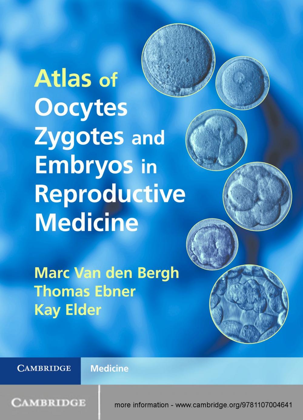 Big bigCover of Atlas of Oocytes, Zygotes and Embryos in Reproductive Medicine