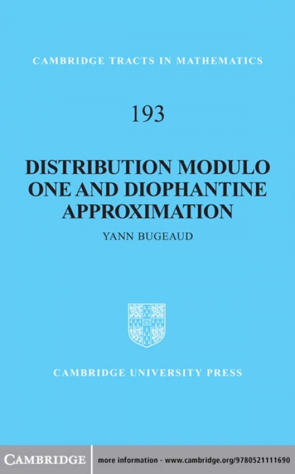 Big bigCover of Distribution Modulo One and Diophantine Approximation