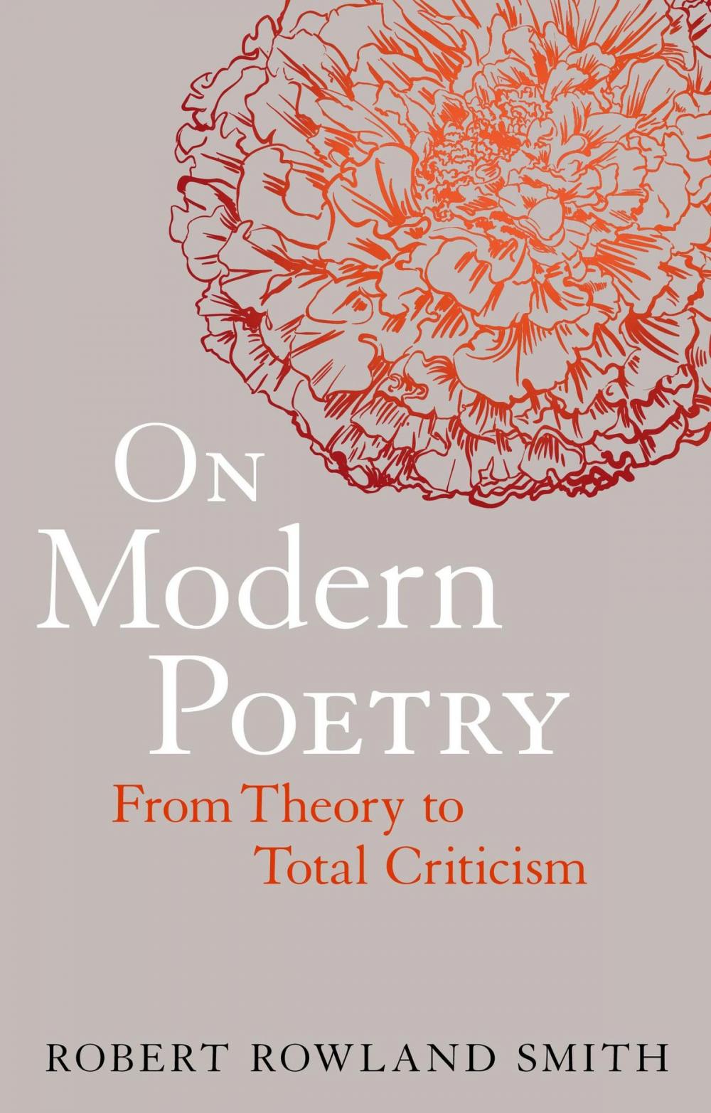 Big bigCover of On Modern Poetry