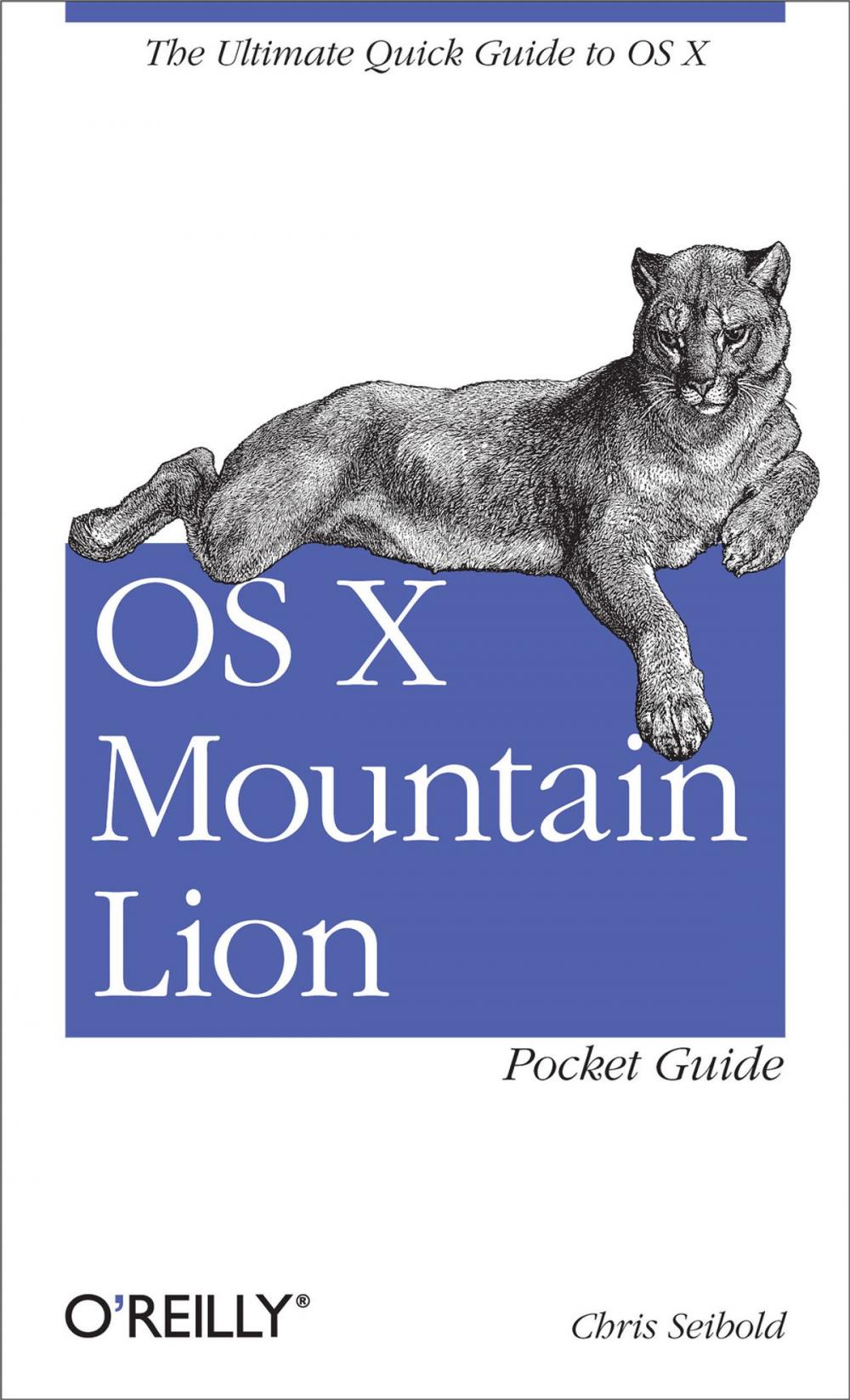 Big bigCover of OS X Mountain Lion Pocket Guide