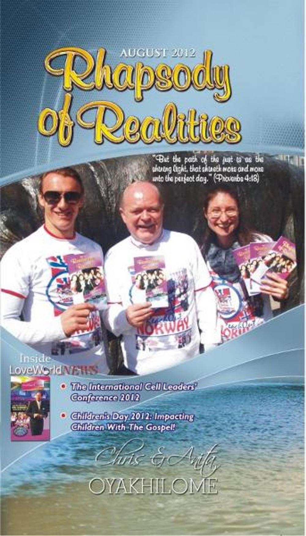 Big bigCover of Rhapsody of Realities August 2012 Edition