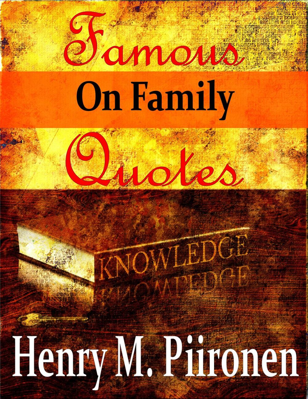 Big bigCover of Famous Quotes on Family