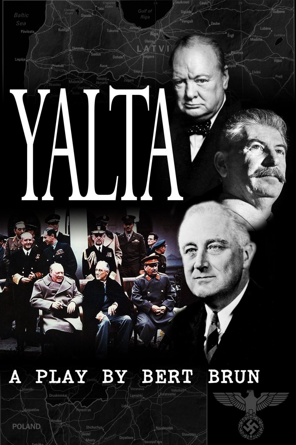 Big bigCover of Yalta. A Play by Bert Brun
