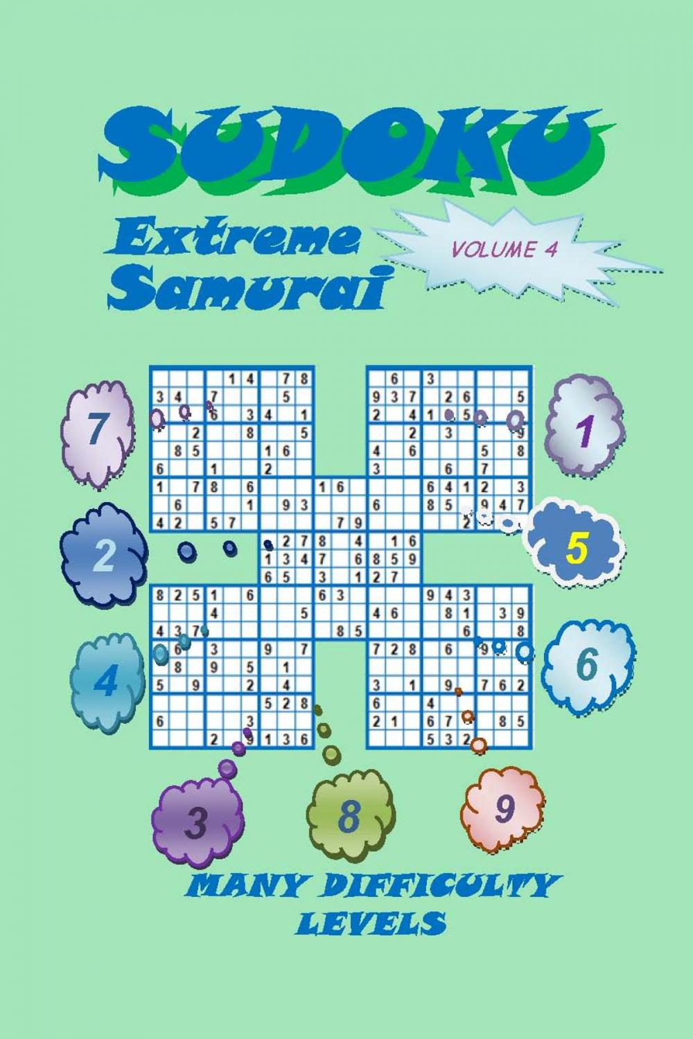 Big bigCover of Sudoku Samurai Extreme, Volume 4
