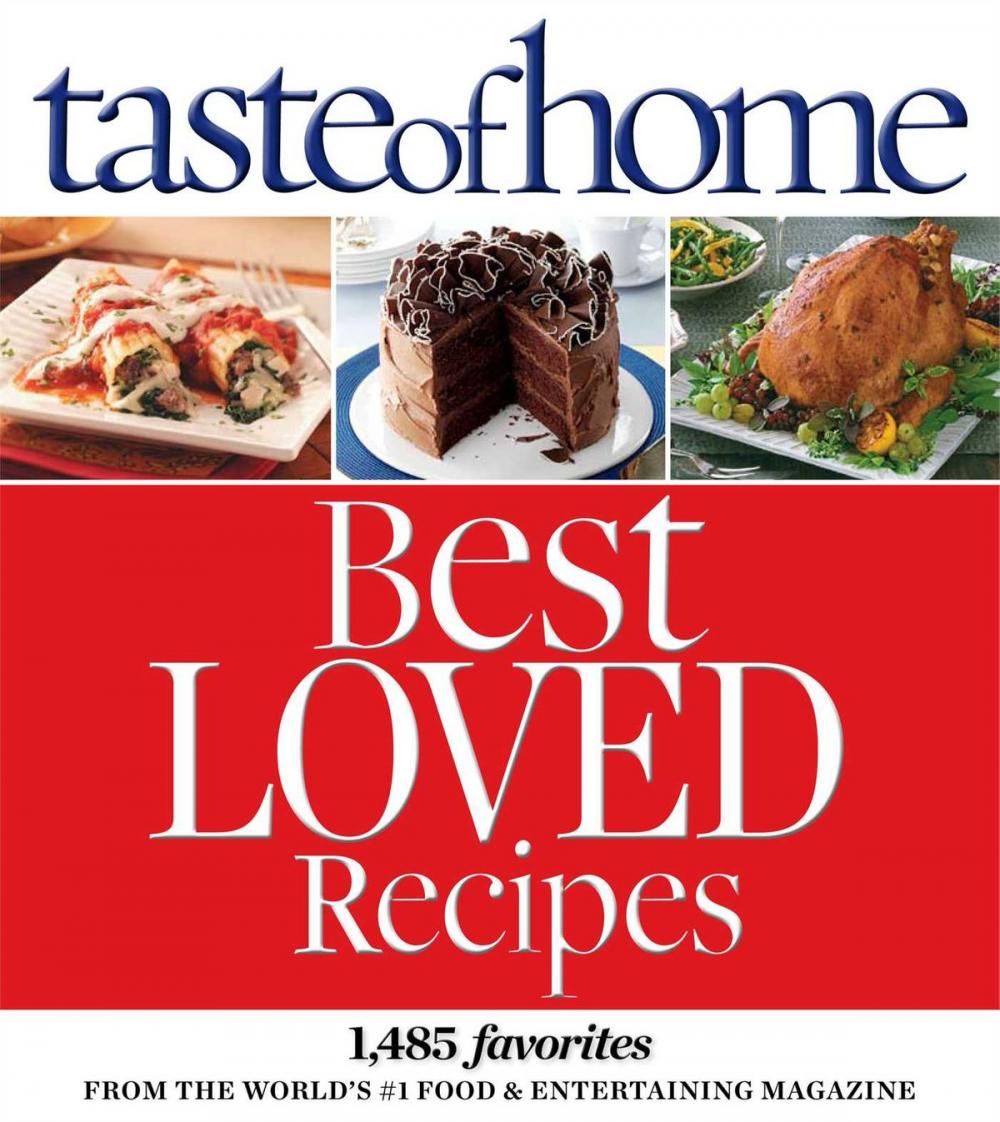 Big bigCover of Taste of Home Best Loved Recipes