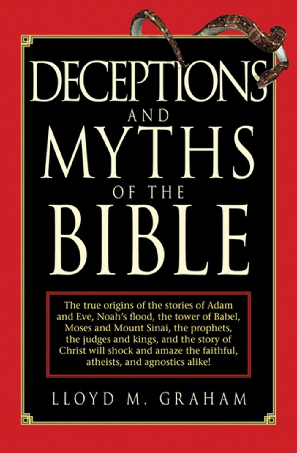 Big bigCover of Deceptions and Myths of the Bible