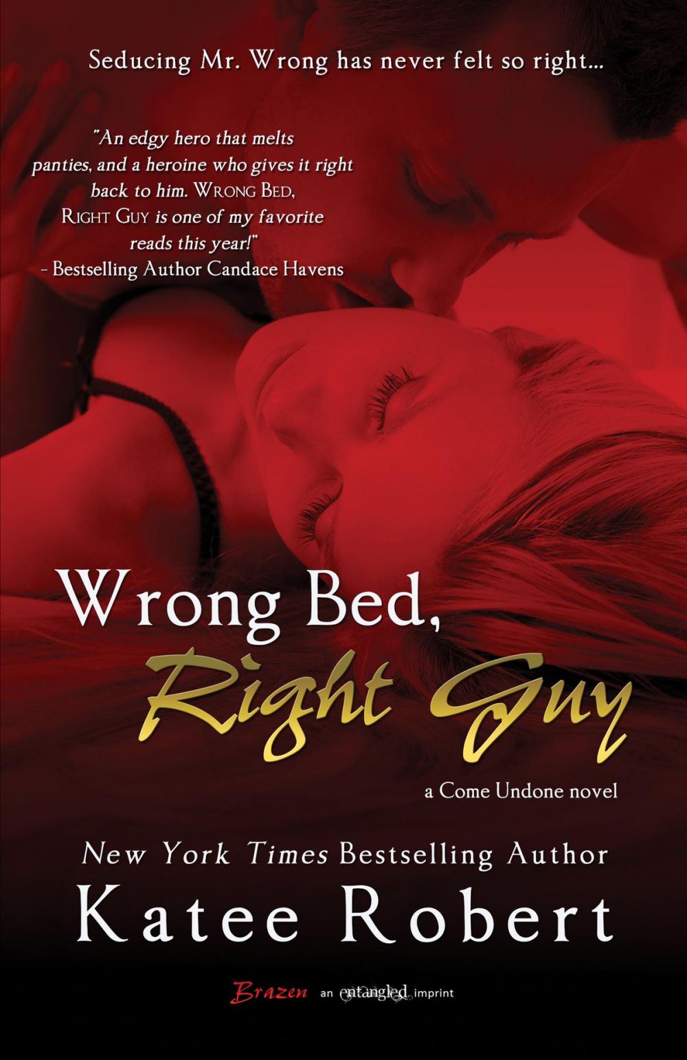 Big bigCover of Wrong Bed, Right Guy