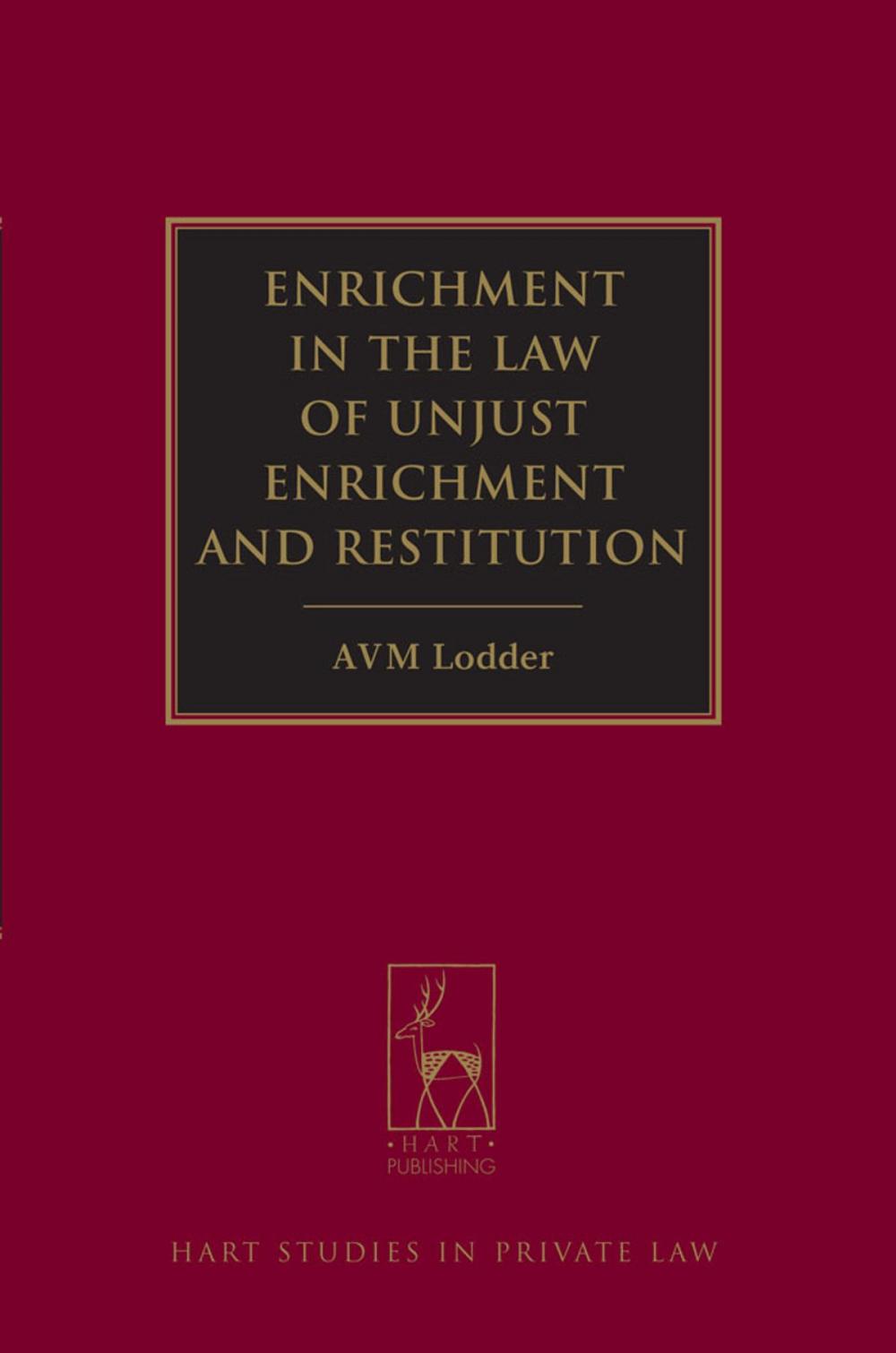 Big bigCover of Enrichment in the Law of Unjust Enrichment and Restitution