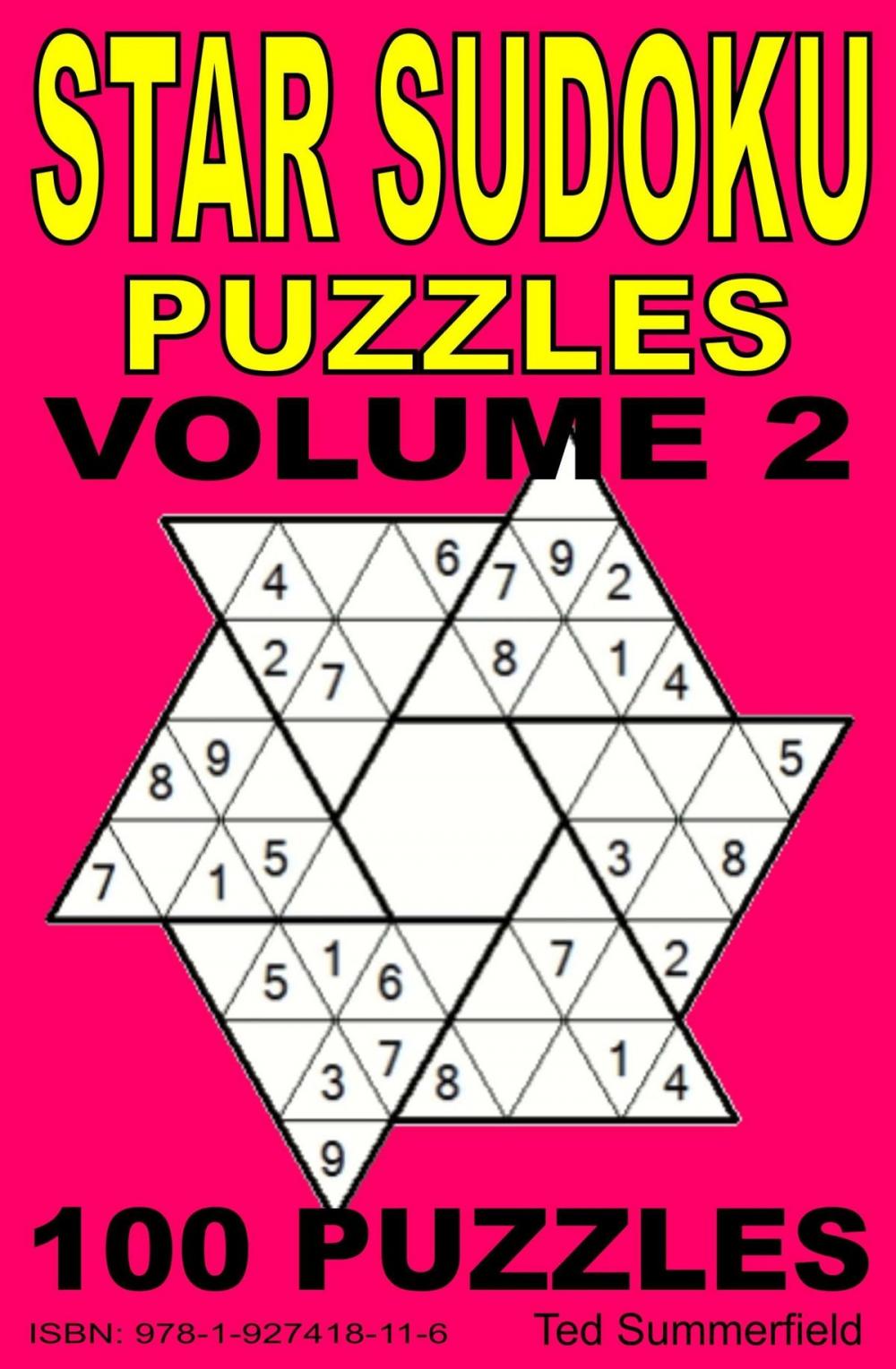 Big bigCover of Star Sudoku Puzzles. Volume 2.