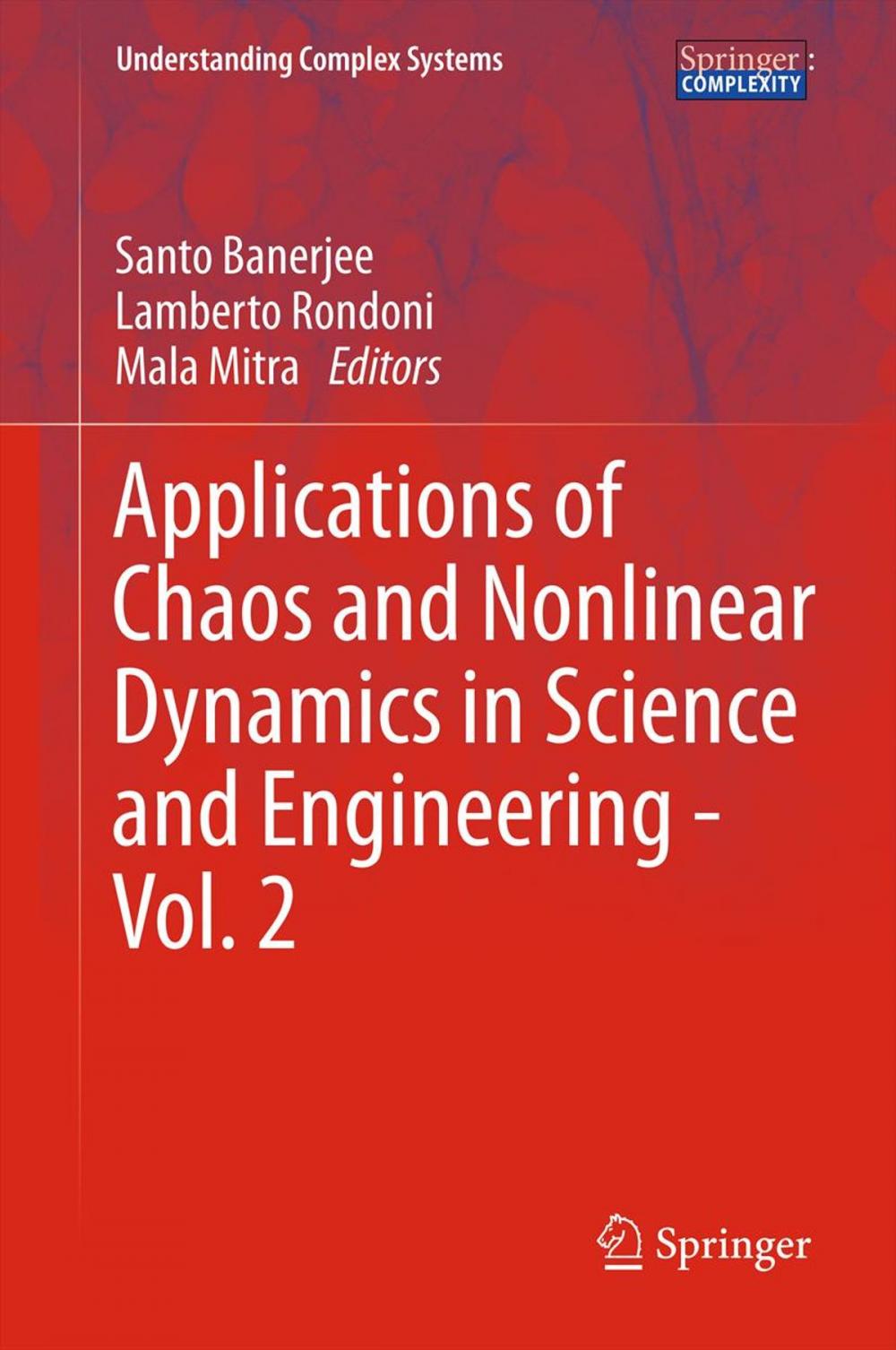 Big bigCover of Applications of Chaos and Nonlinear Dynamics in Science and Engineering - Vol. 2