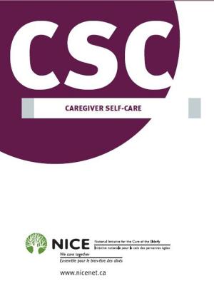 Book cover of Caregiver Self Care