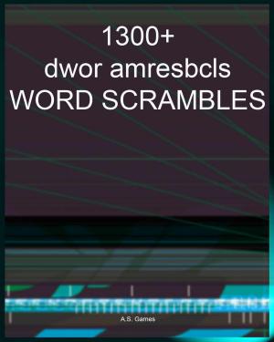 Book cover of 1300+ Word Scrambles