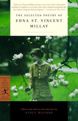 Book cover of The Selected Poetry of Edna St. Vincent Millay