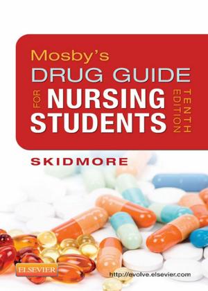Book cover of Mosby's Drug Guide for Nursing Students