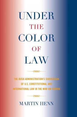 Cover of the book Under the Color of Law by Helen Sun