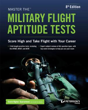 Cover of the book Master the Military Flight Aptitude Tests by Margaret Moran