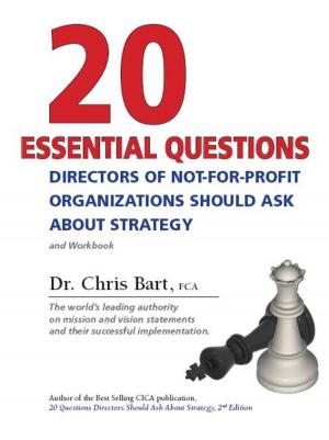 Cover of the book 20 Essential Questions Directors of Not-For-Profit Organizations Should Ask About Strategy by TANER PERMAN