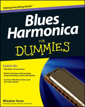 Cover of the book Blues Harmonica For Dummies by Denis L. Baggi, Goffredo M. Haus