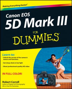 Cover of the book Canon EOS 5D Mark III For Dummies by Sergei Kopeikin, Michael Efroimsky, George Kaplan