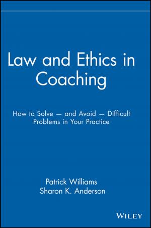 Book cover of Law and Ethics in Coaching