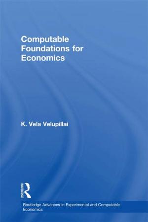 Cover of the book Computable Foundations for Economics by Tendayi Bloom