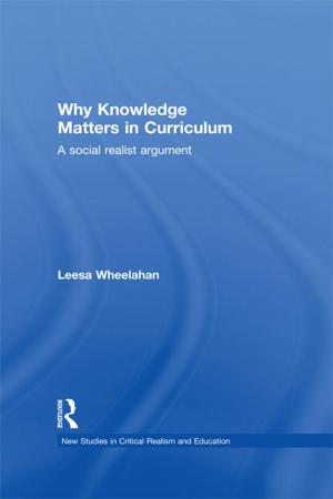 Book cover of Why Knowledge Matters in Curriculum
