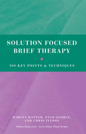 Cover of the book Solution Focused Brief Therapy by Andaluna Borcila