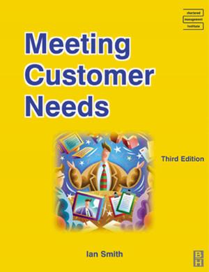 Book cover of Meeting Customer Needs