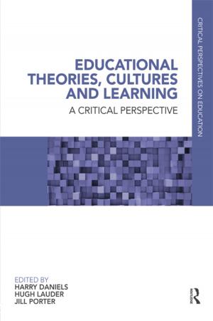 Cover of the book Educational Theories, Cultures and Learning by 