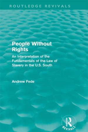 Cover of the book People Without Rights (Routledge Revivals) by 