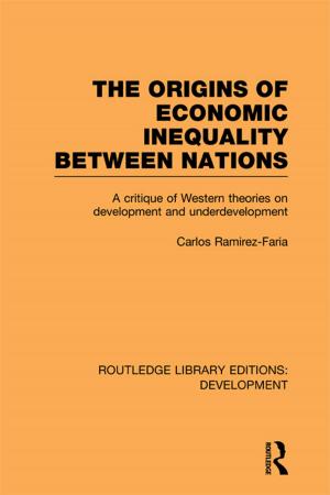 Cover of The Origins of Economic Inequality Between Nations